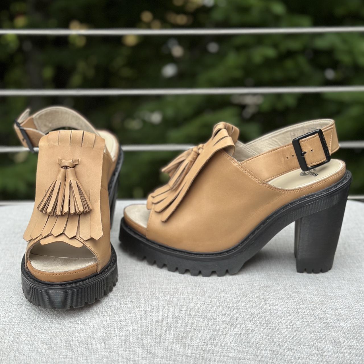 Tan dr marten online sandals