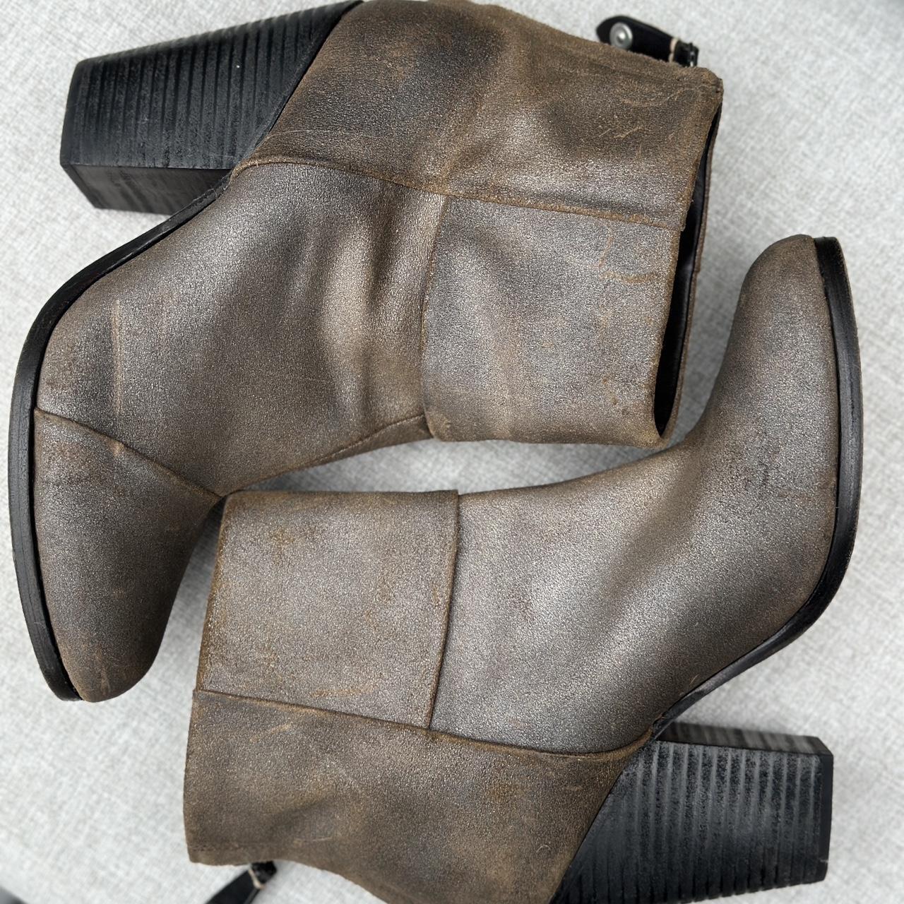 rag and bone metallic boots