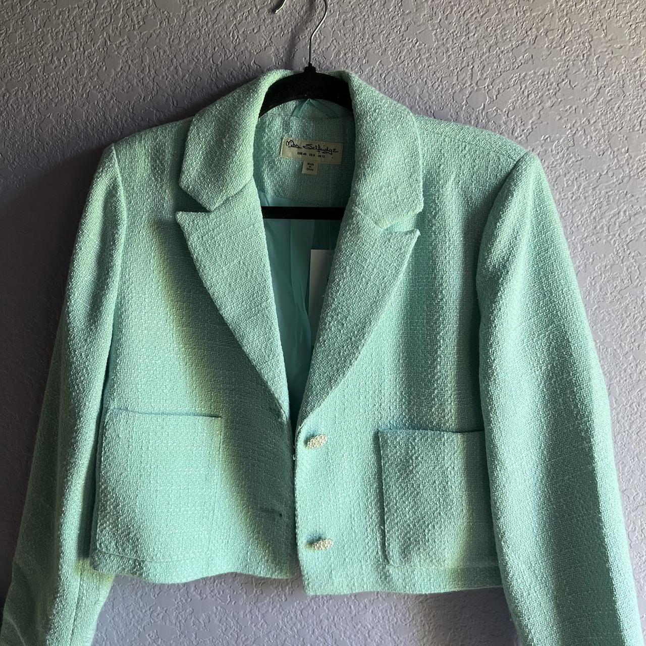 Miss selfridge green outlet blazer