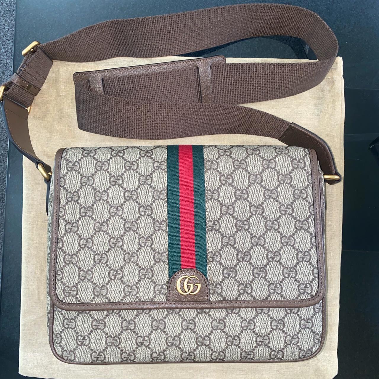 GUCCI MESSENGER OPHIDIA BAG SHOULDER BAG MEDIUM ONE... - Depop