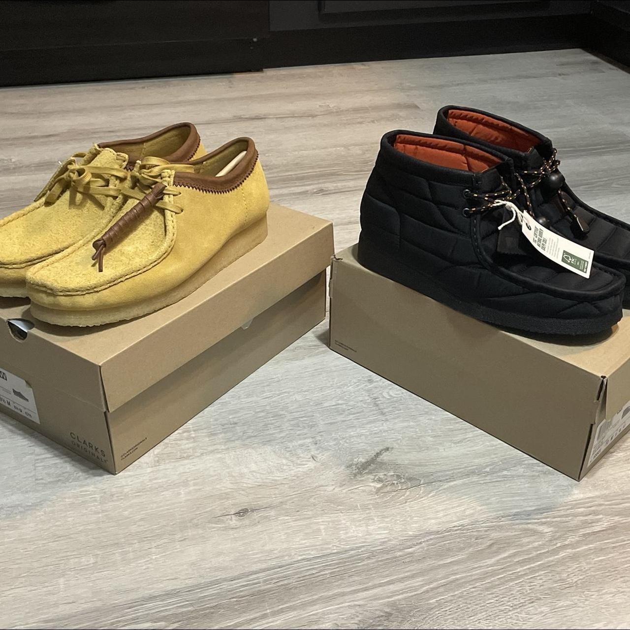 mens clarks wallabees on sale 59.99 new