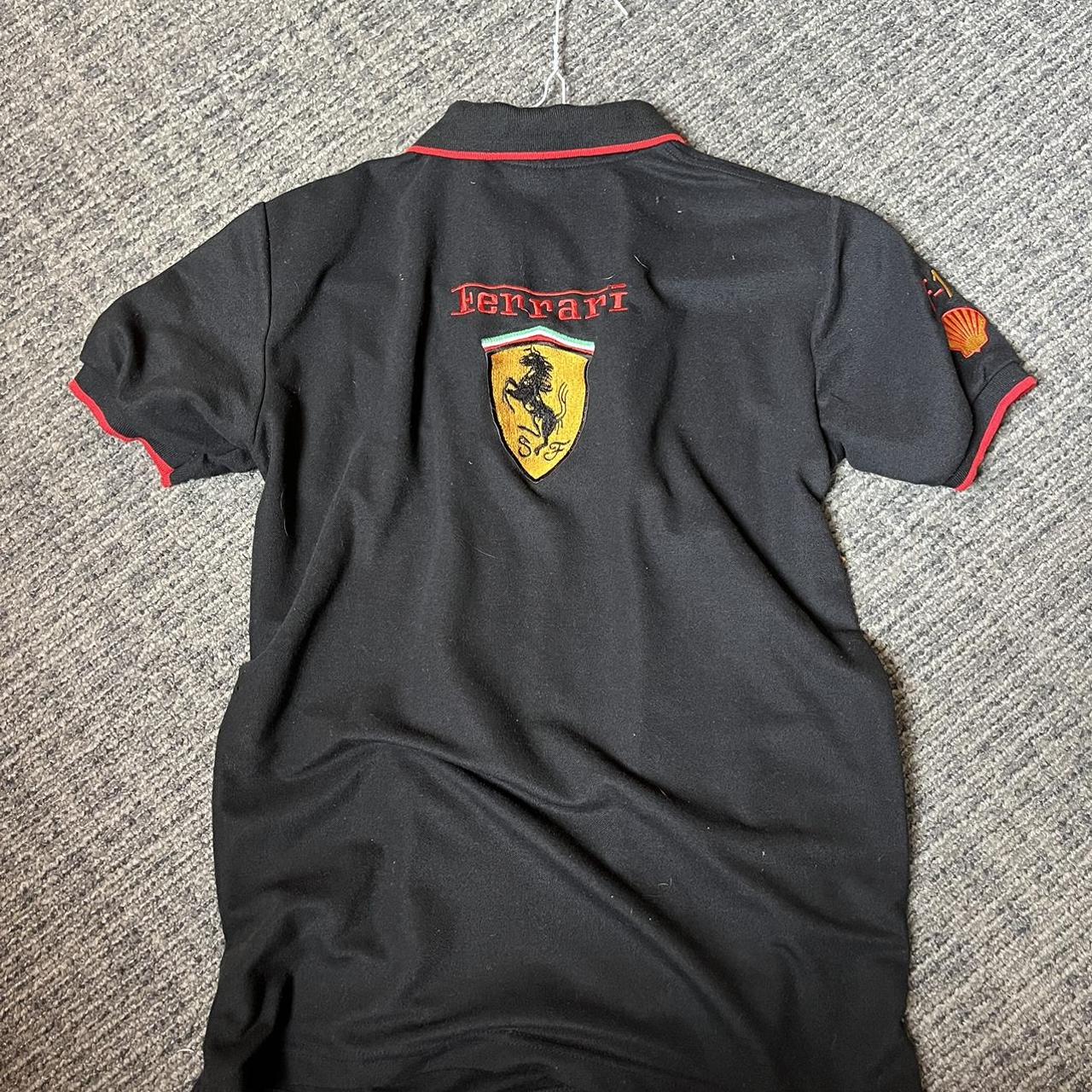 Ferrari Polo, swipe to last photo to see on body, - Depop