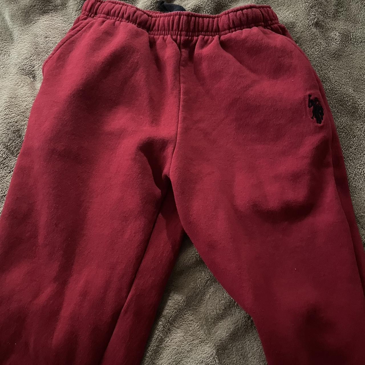 Burgundy polo cheap sweatsuit