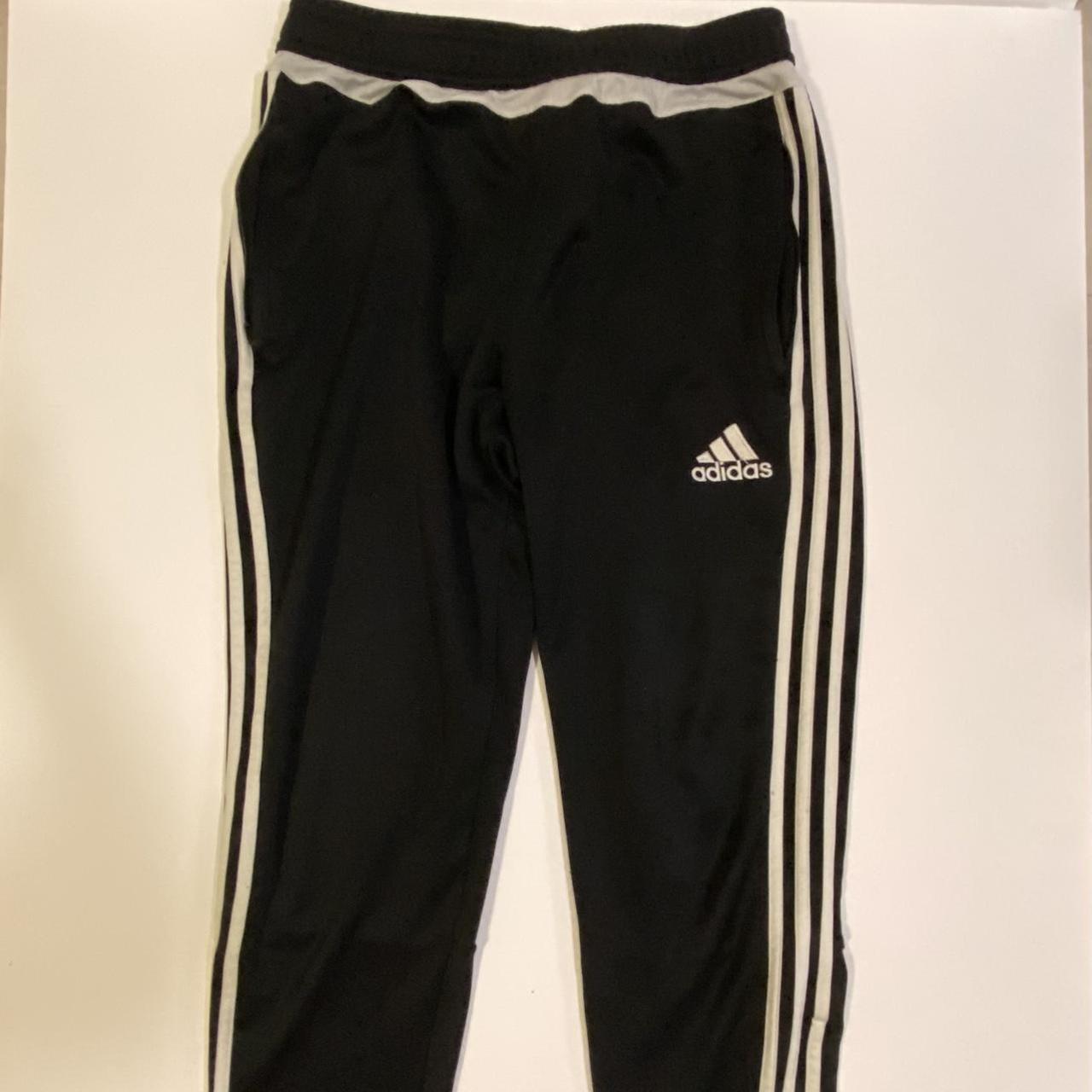 Black Adidas Track Pants Size: Men’s Medium Worn... - Depop