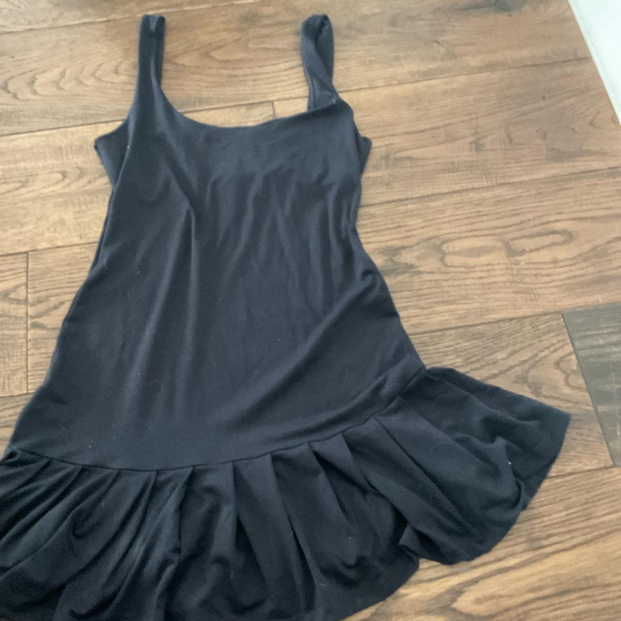 Navy pleated tennis dress - Depop