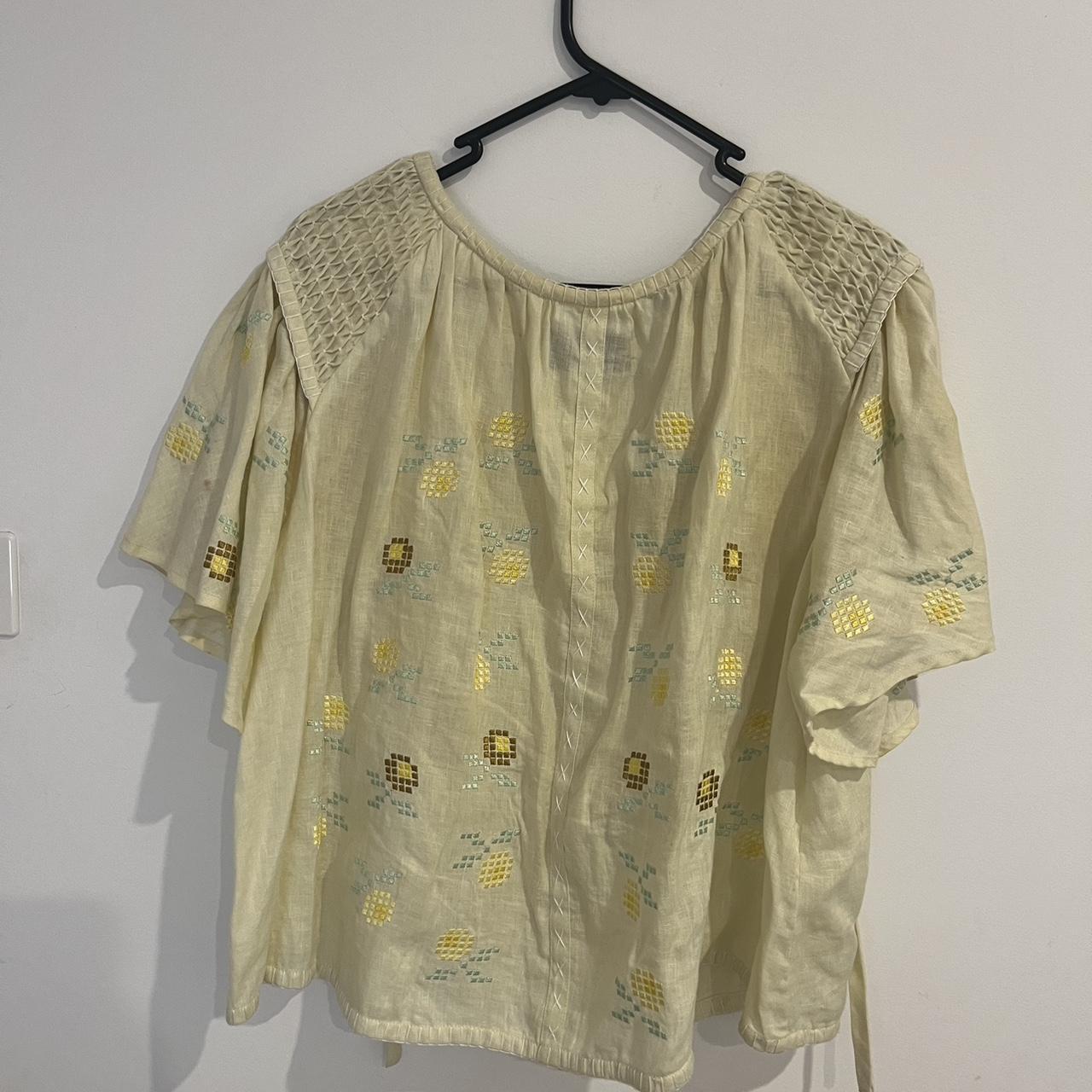 Innika Choo smock blouse size 1 - Depop
