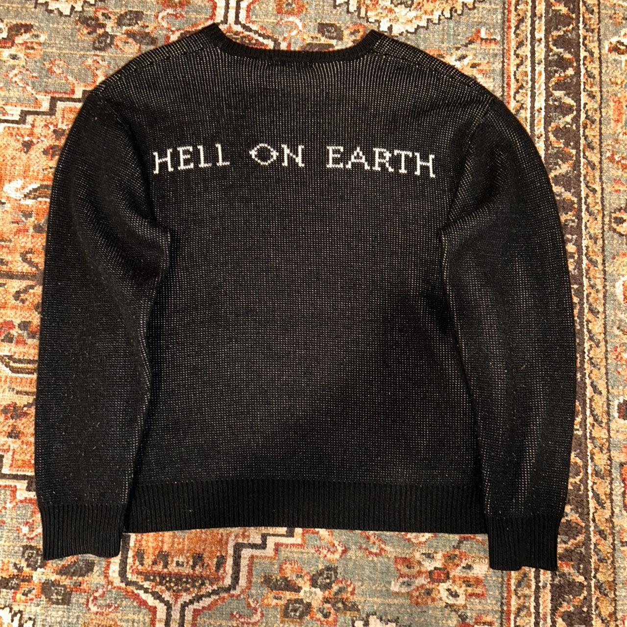 Supreme on sale hellraiser sweater