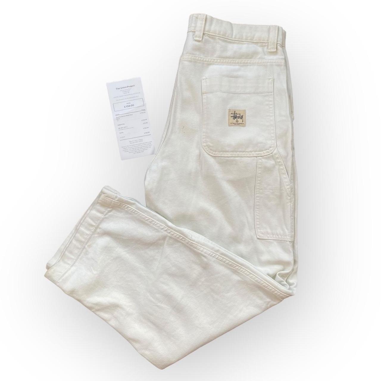 Stussy ワークパンツ ホワイト stussy ステューシー 90s ワークパンツ チノパン ペインター