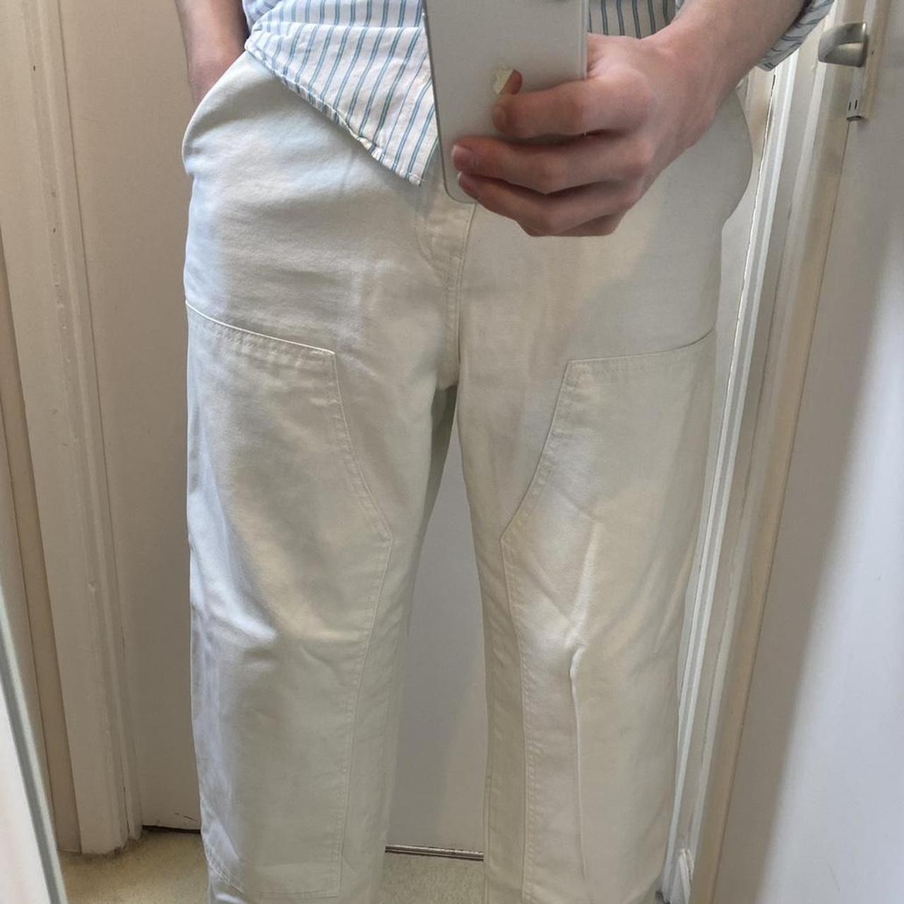 Stussy double knee canvas work trousers Size 32 32 | Depop