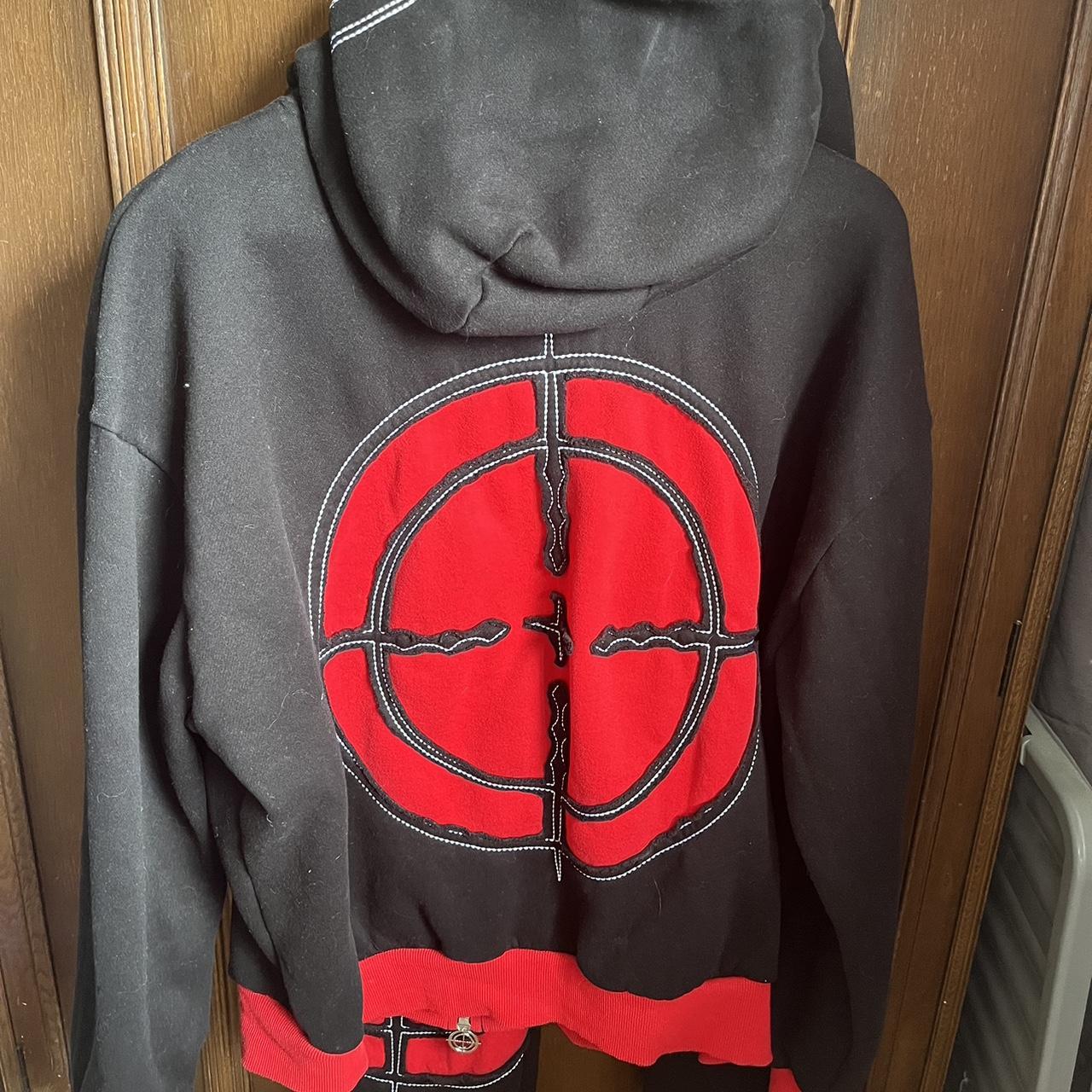 Named Collective Classified Zip Hoodie Black Depop