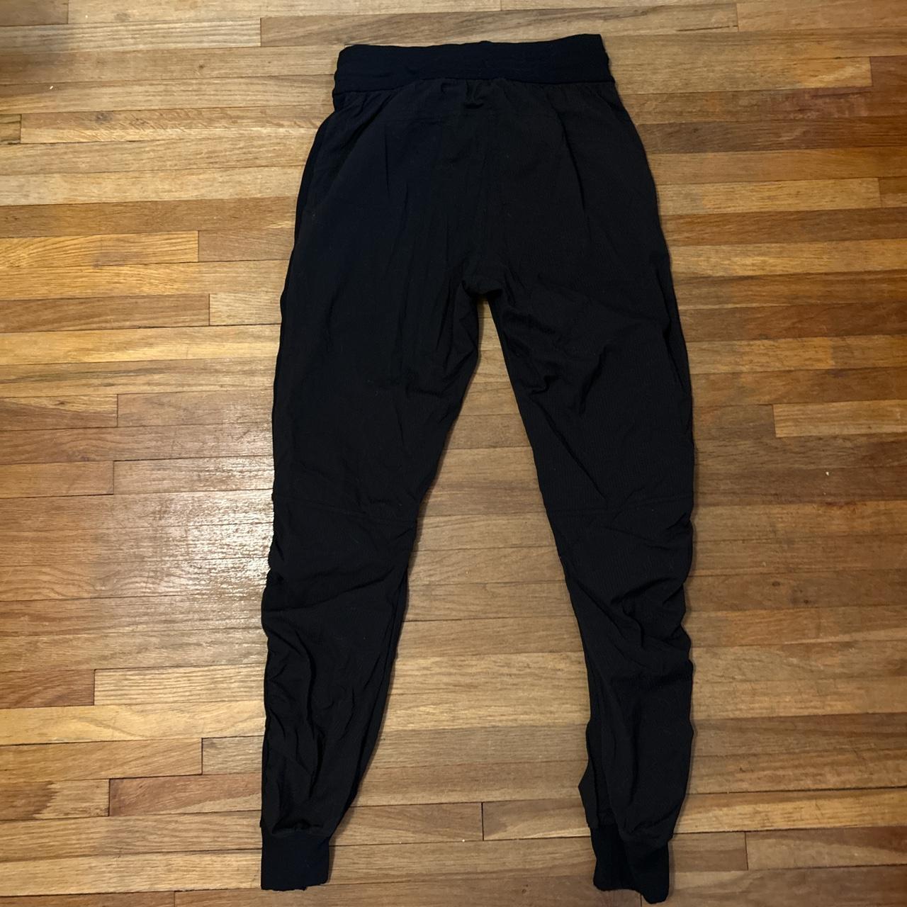 Dance Studio lululemon black joggers size 4. Worn - Depop