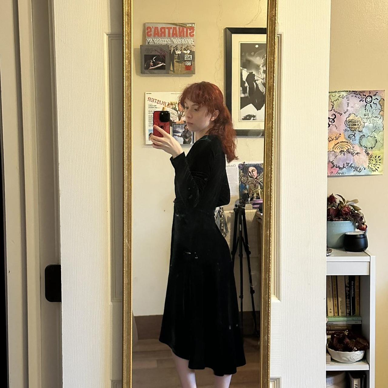 lulus green velvet dress