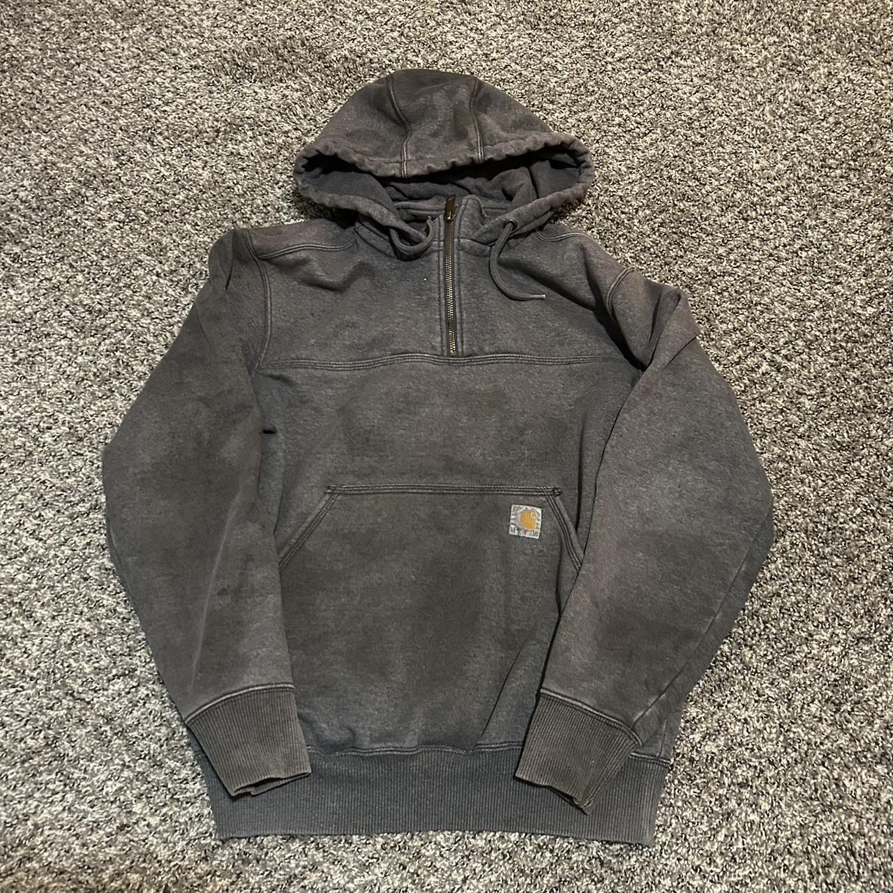 Carhartt quarter clearance zip with hood