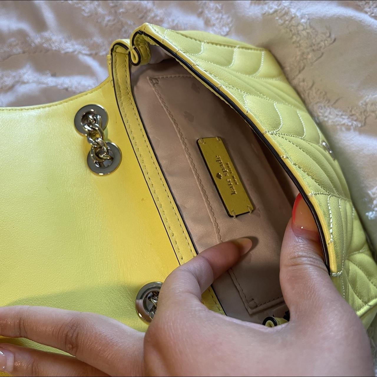 KATE SPADE YELLOW CROSSBODY Used a few times with - Depop