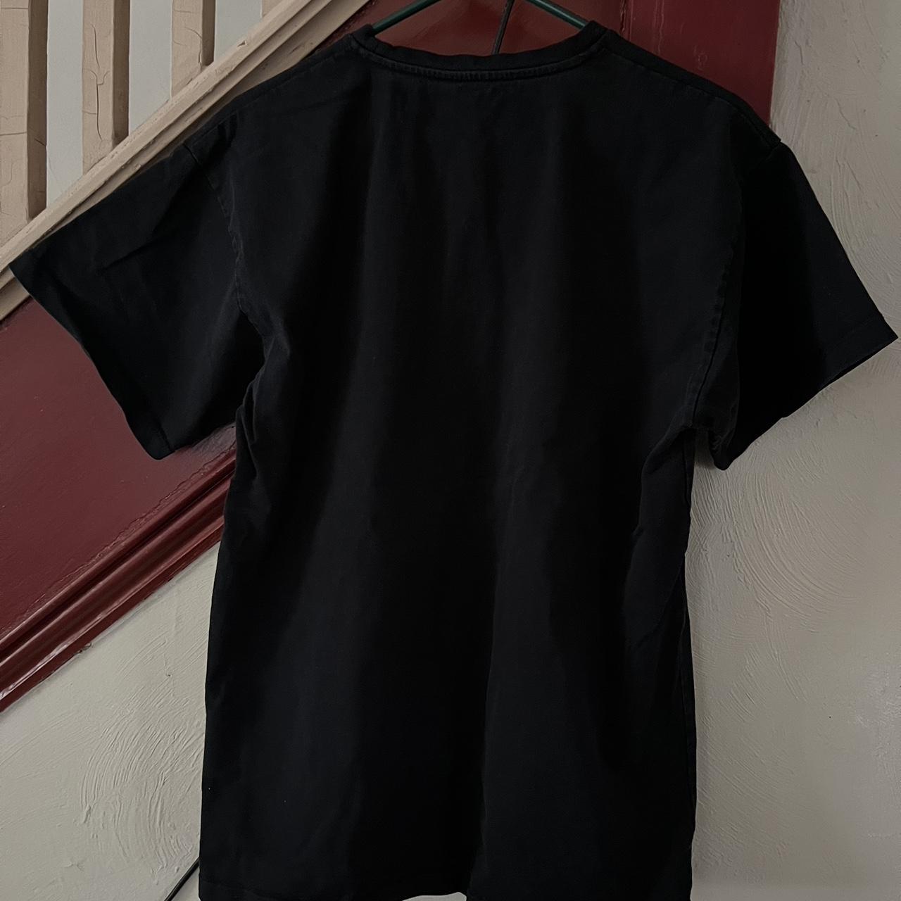 Gosha rubchinskiy GR Uniforma black 100% cotton tee.... - Depop