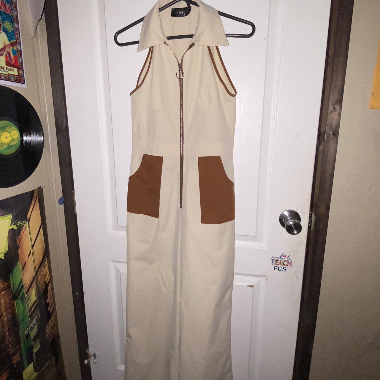 Cider jumpsuit! I have never worn this!! I’ve tried... Depop