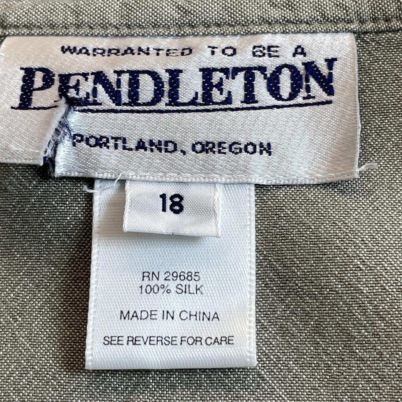 Pendleton Women's Blouse - Grey - 12 – Pendleton … - image 3