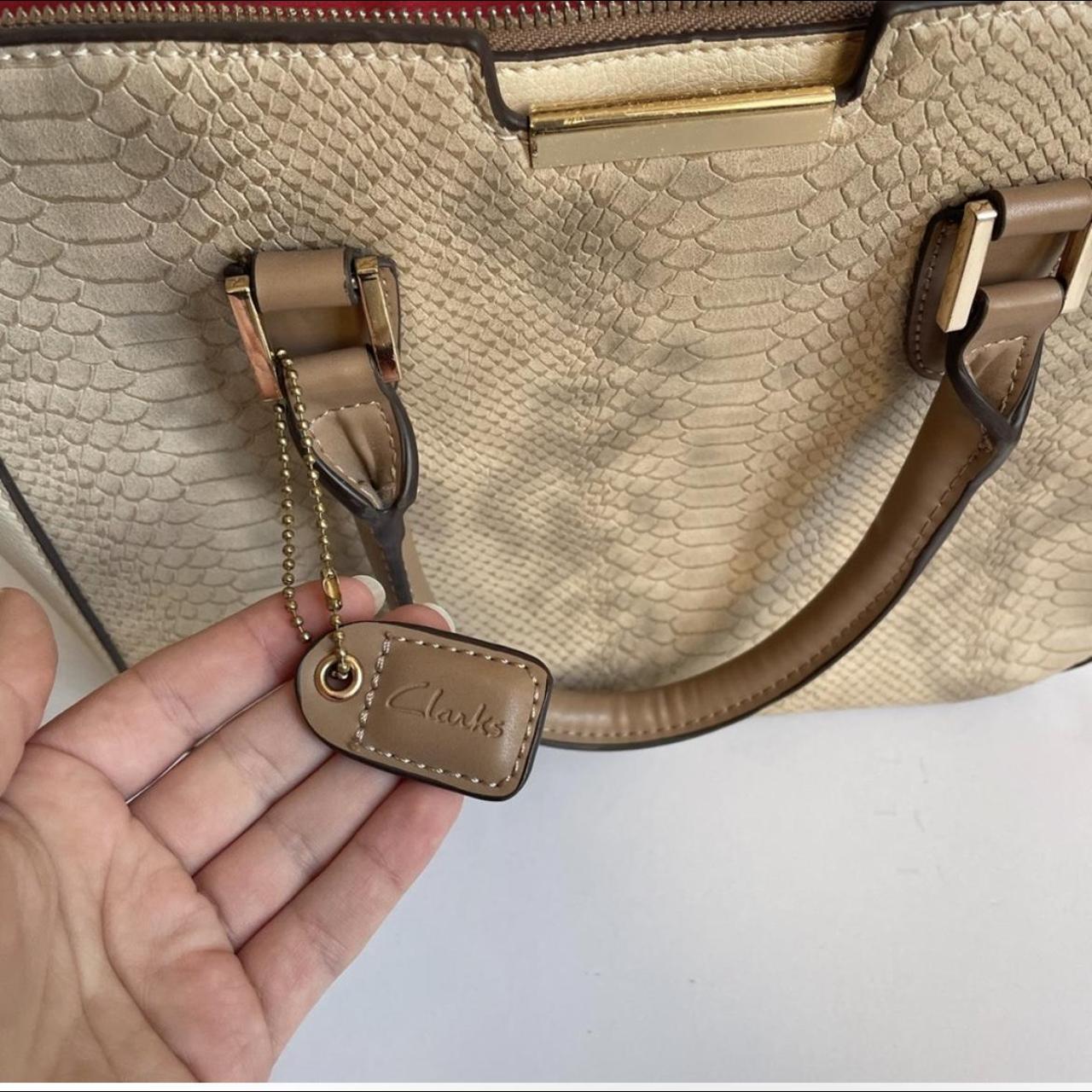 Clarks cheap gold bag