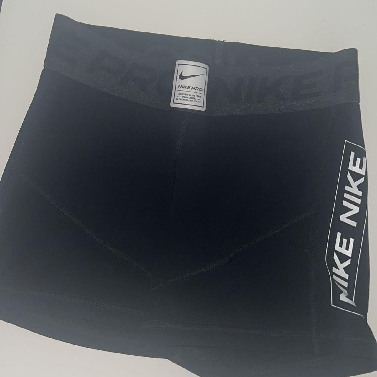 Black Nike Pro Spandex Xs - Depop