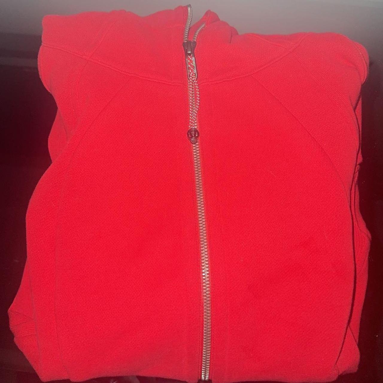lululemon zone in tight in cranberry red rtp: - Depop