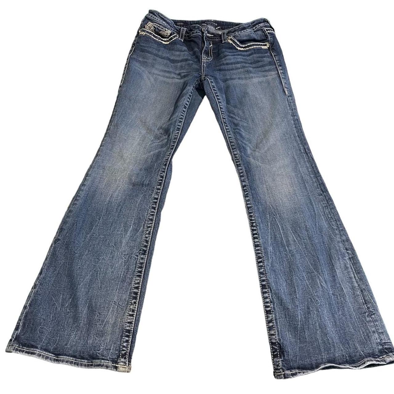 Vigoss Jeans Women Size 9/10 Blue Chelsea Bootcut... - Depop