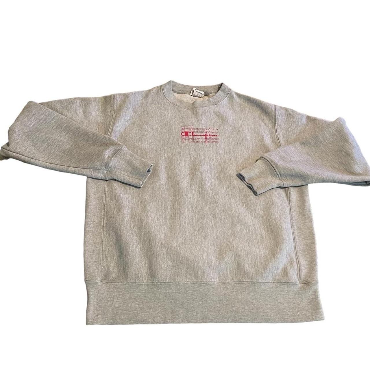 Champion sweater mens grey gratis hotsell