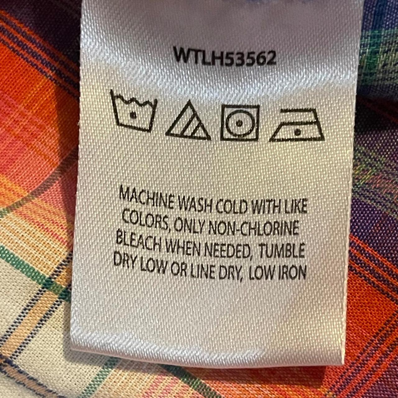 Wrangler Men's Shirt - Red/Blue - XXL – Vintage W… - image 4