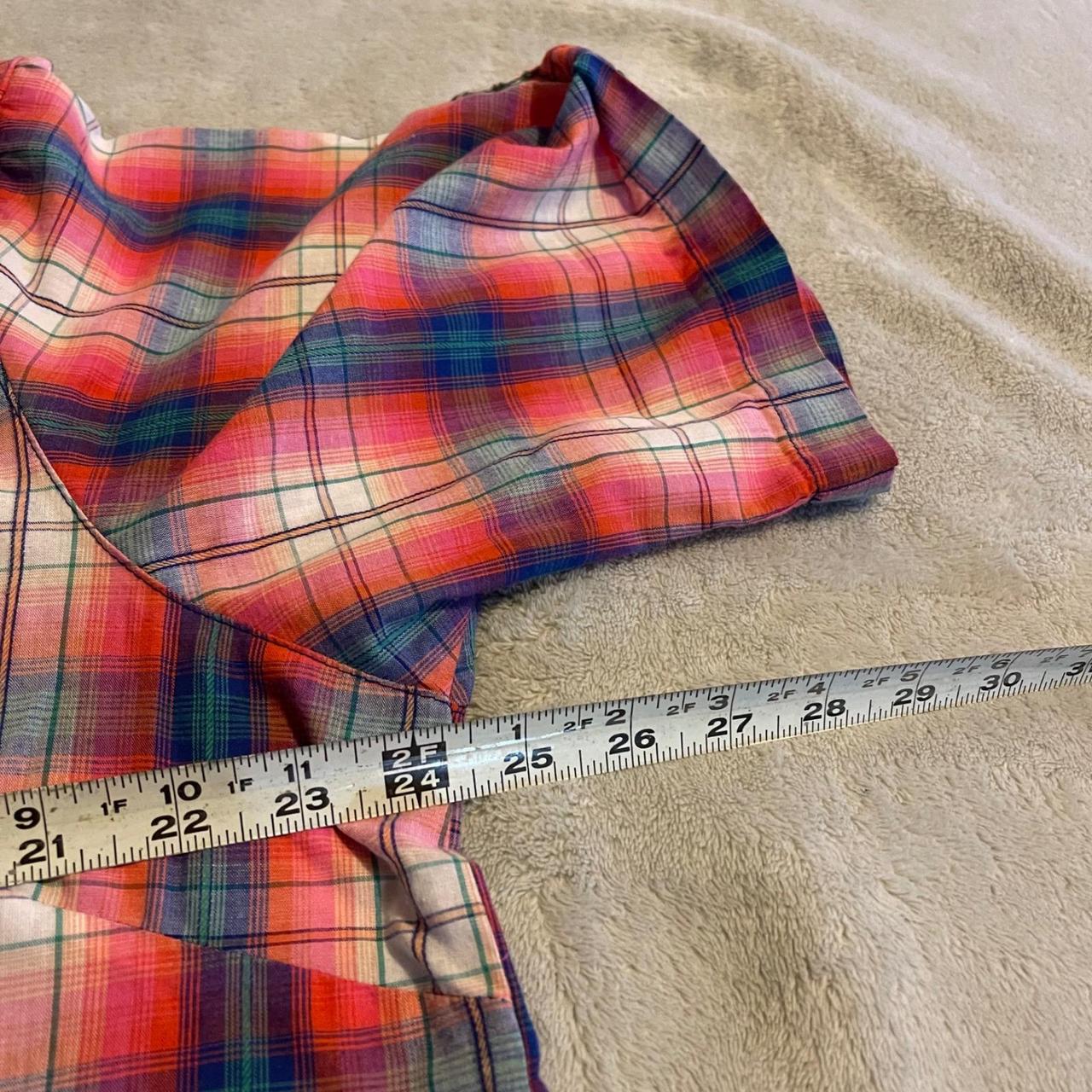 Wrangler Men's Shirt - Red/Blue - XXL – Vintage W… - image 7