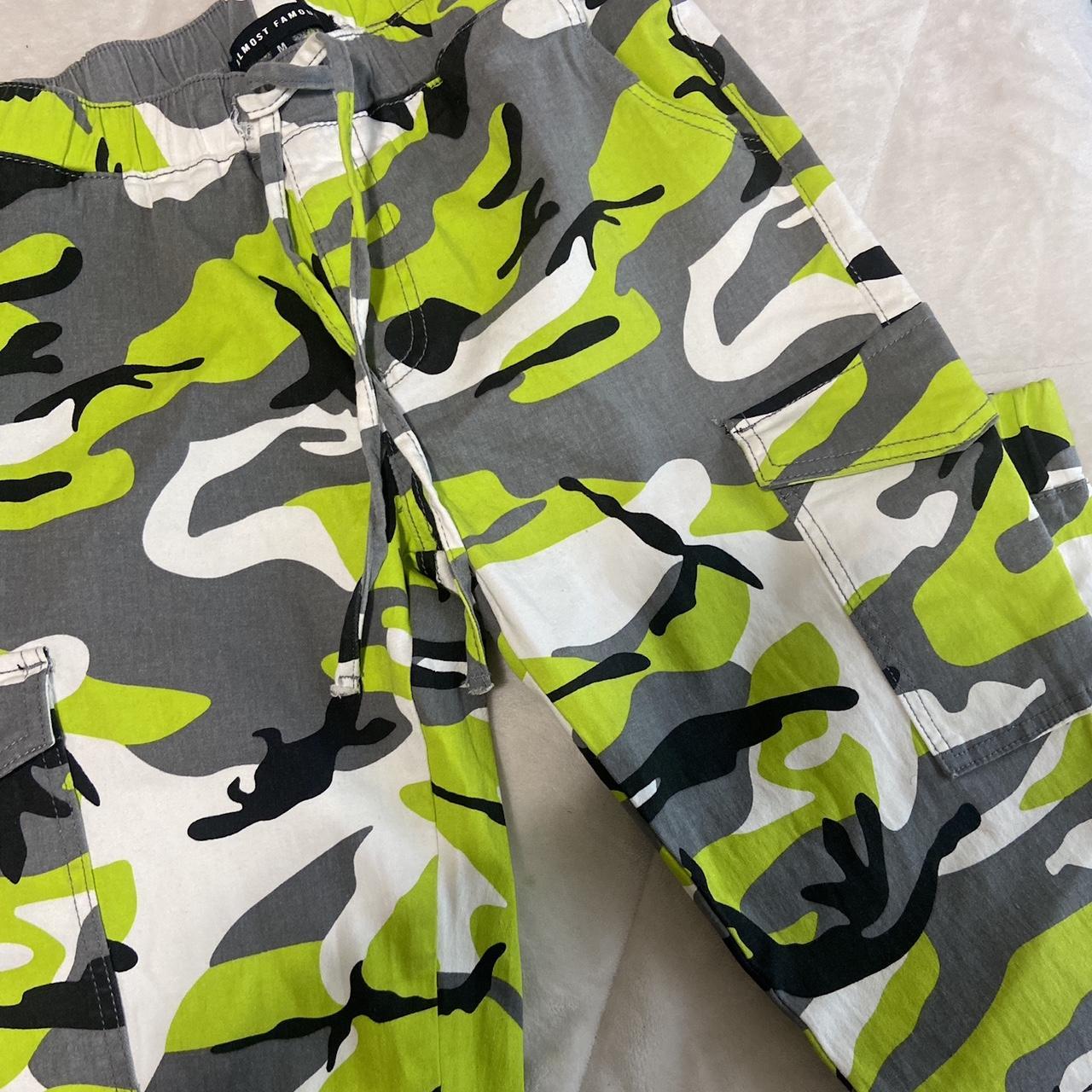 Lime green clearance army pants