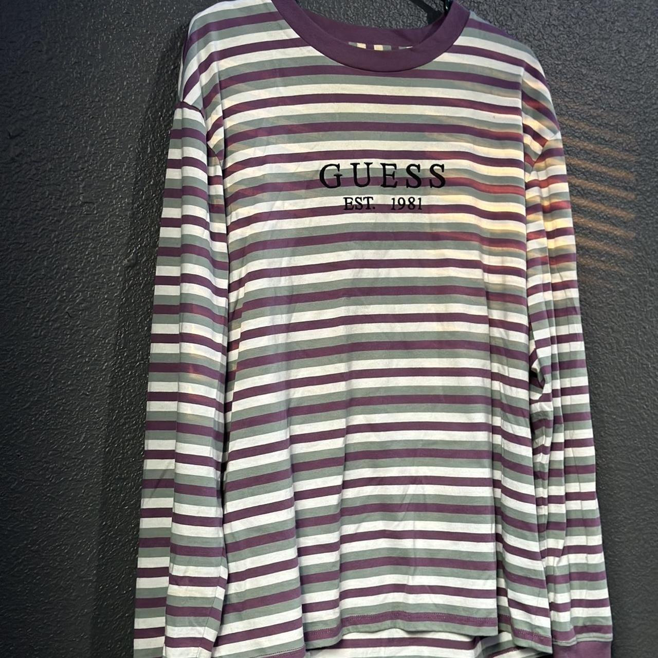 Guess long sleeve. Worn less than 5 times. Size... - Depop