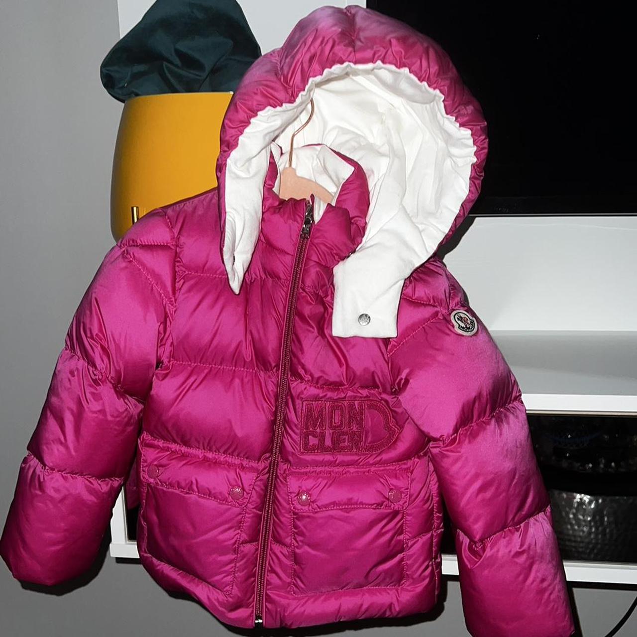 MONCLER ピンク おくるみ 212009 049383