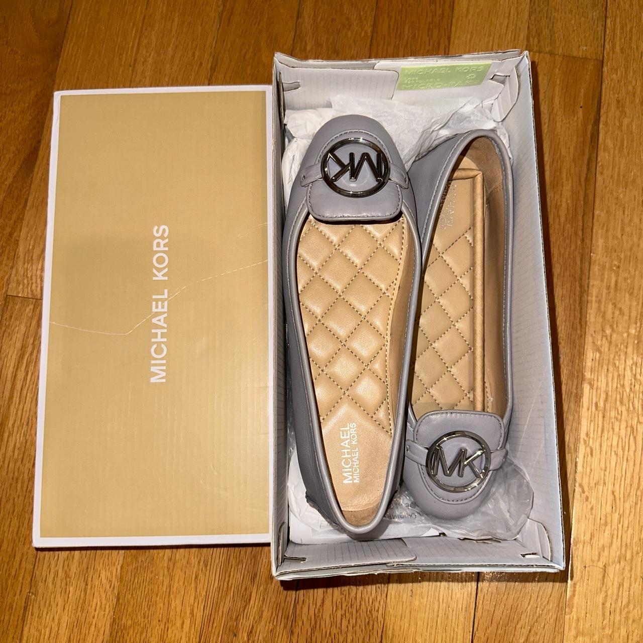 michael kors black slip ons