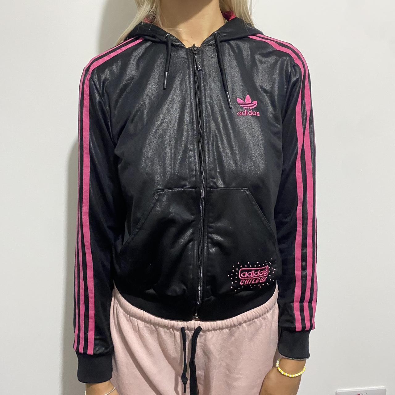 Adidas Chile 62 jacket Size: 8 Model: 5ft 9, size... - Depop