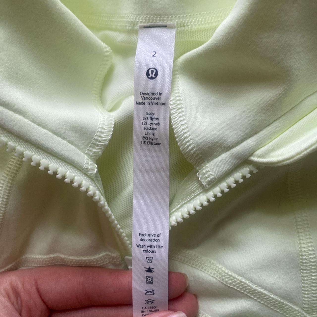 lululemon define jacket color elixir small stain on... Depop