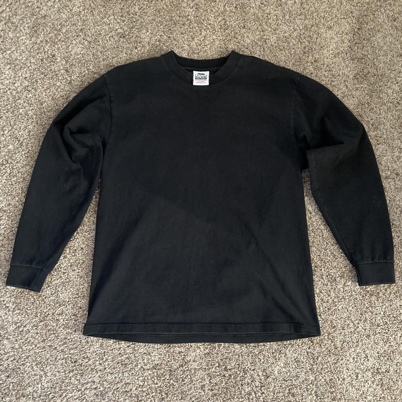 Pro Club Long Sleeve Color Black Size Large #vintage... - Depop