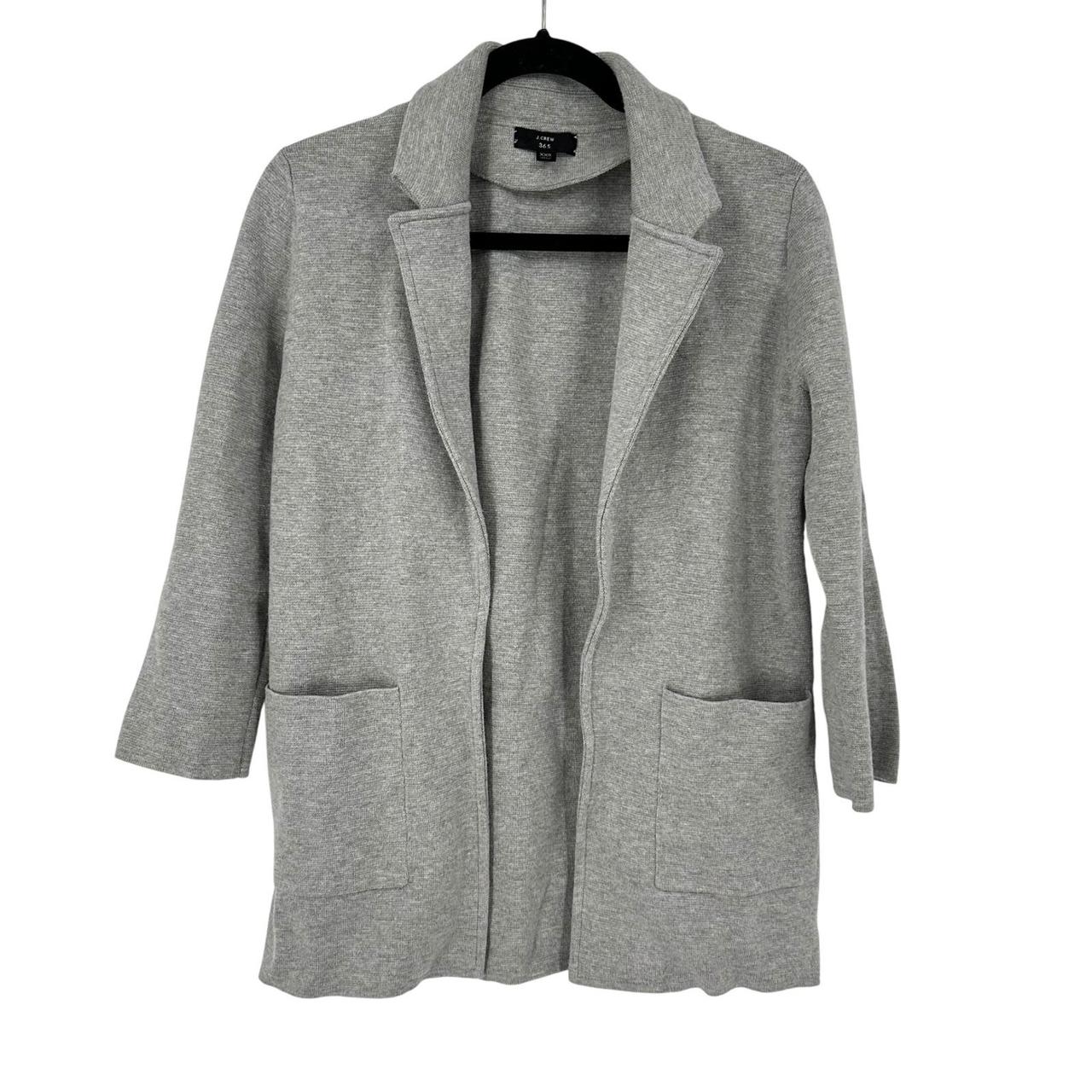 Crew Women's Tailored jacket Grey XXS – 365 Sweater