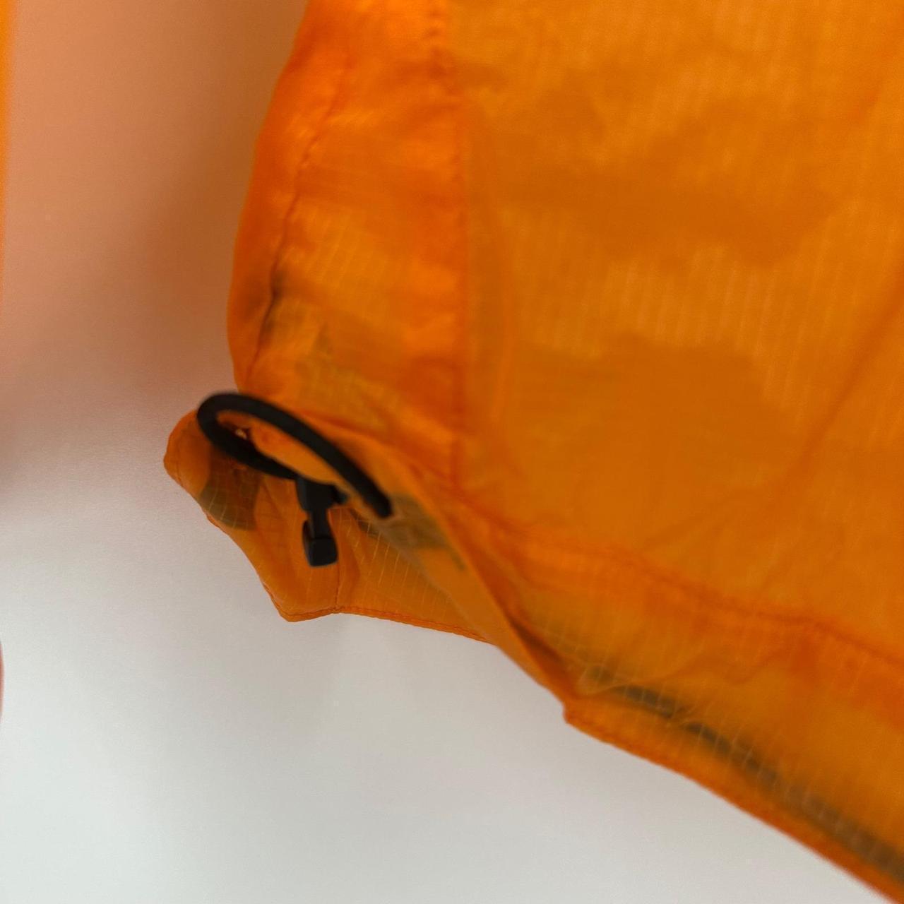 Preloved Women's Lightweight Jacket - Orange/Blac… - image 7