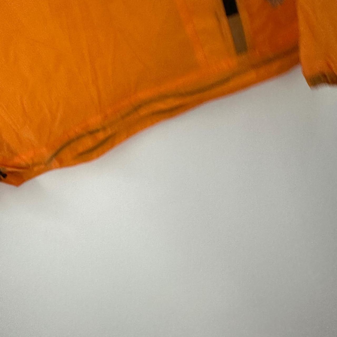 Preloved Women's Lightweight Jacket - Orange/Blac… - image 5