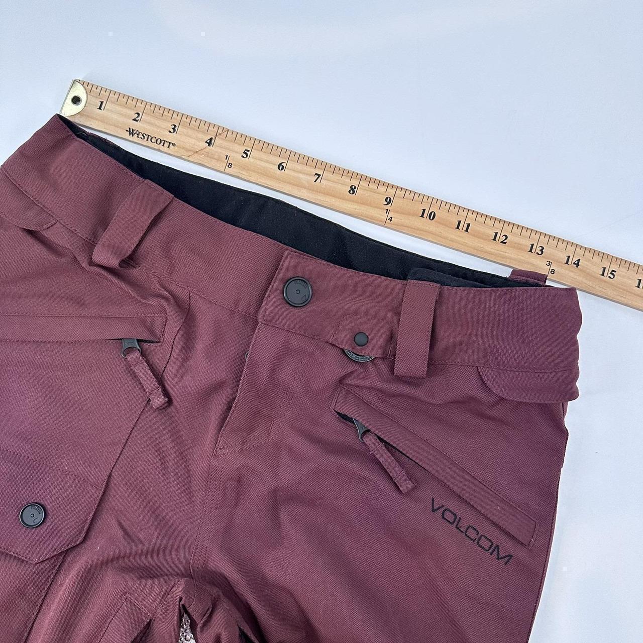 Volcom Women's Pants - Red - XS – Volcom Diablo S… - image 8