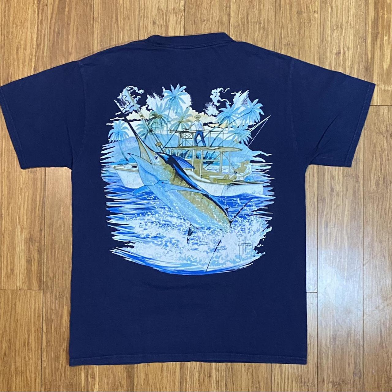 Guy Harvey TShirt Good condition no damage Washed... Depop