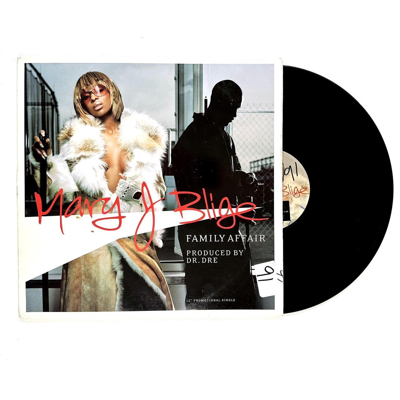 Mary J Blige “Family Affair” Produced by Dr Dre. 12”... - Depop