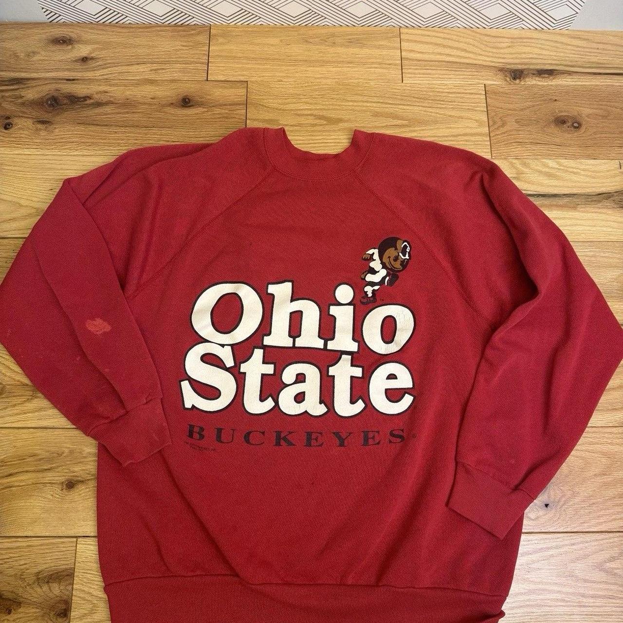 Source Unknown Men's Sweatshirt - Red/White - M –… - image 2