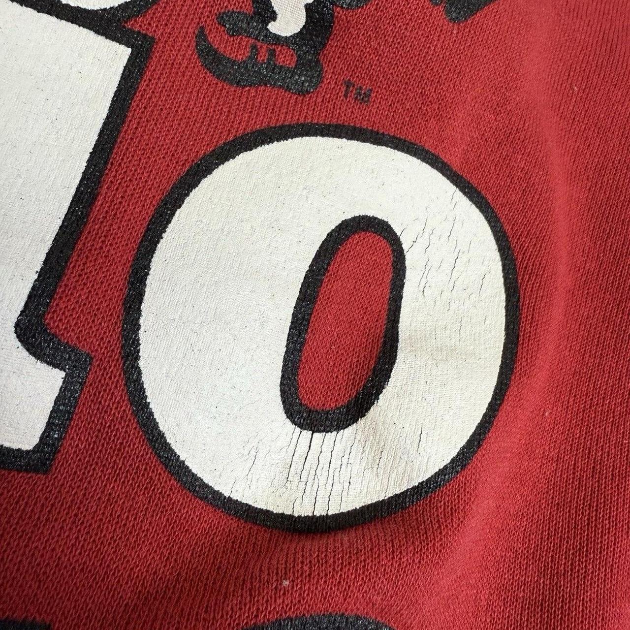 Source Unknown Men's Sweatshirt - Red/White - M –… - image 5