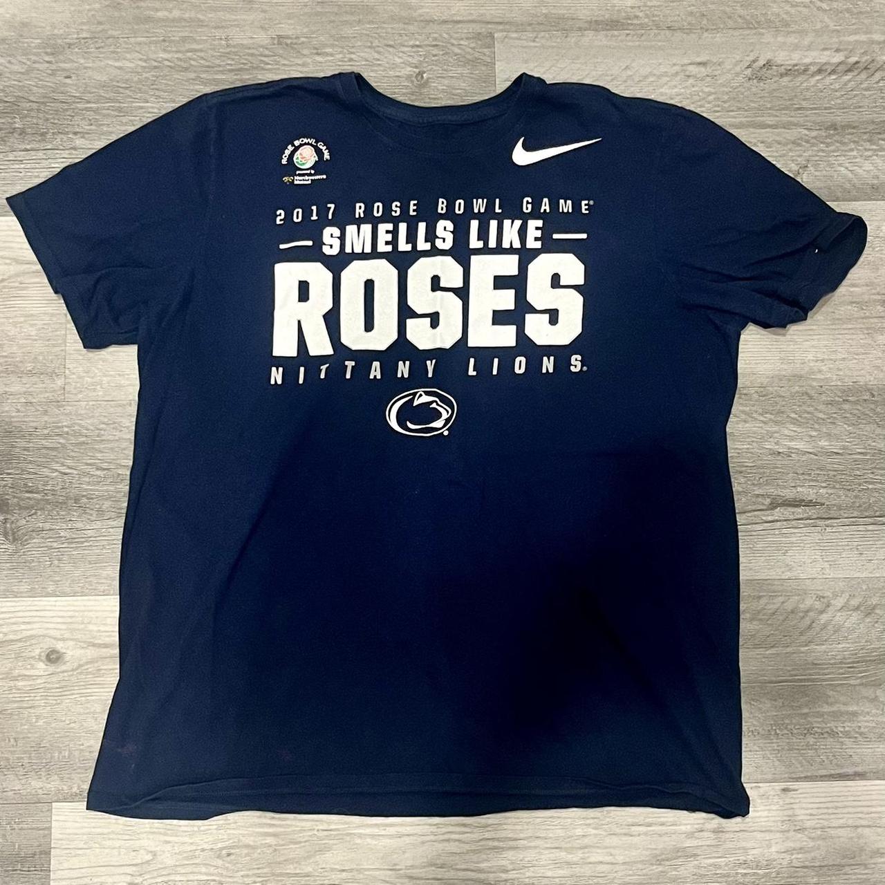 NIKE 2017 PENN STATE ROSE BOWL SMELLS LIKE ROSES T. Depop