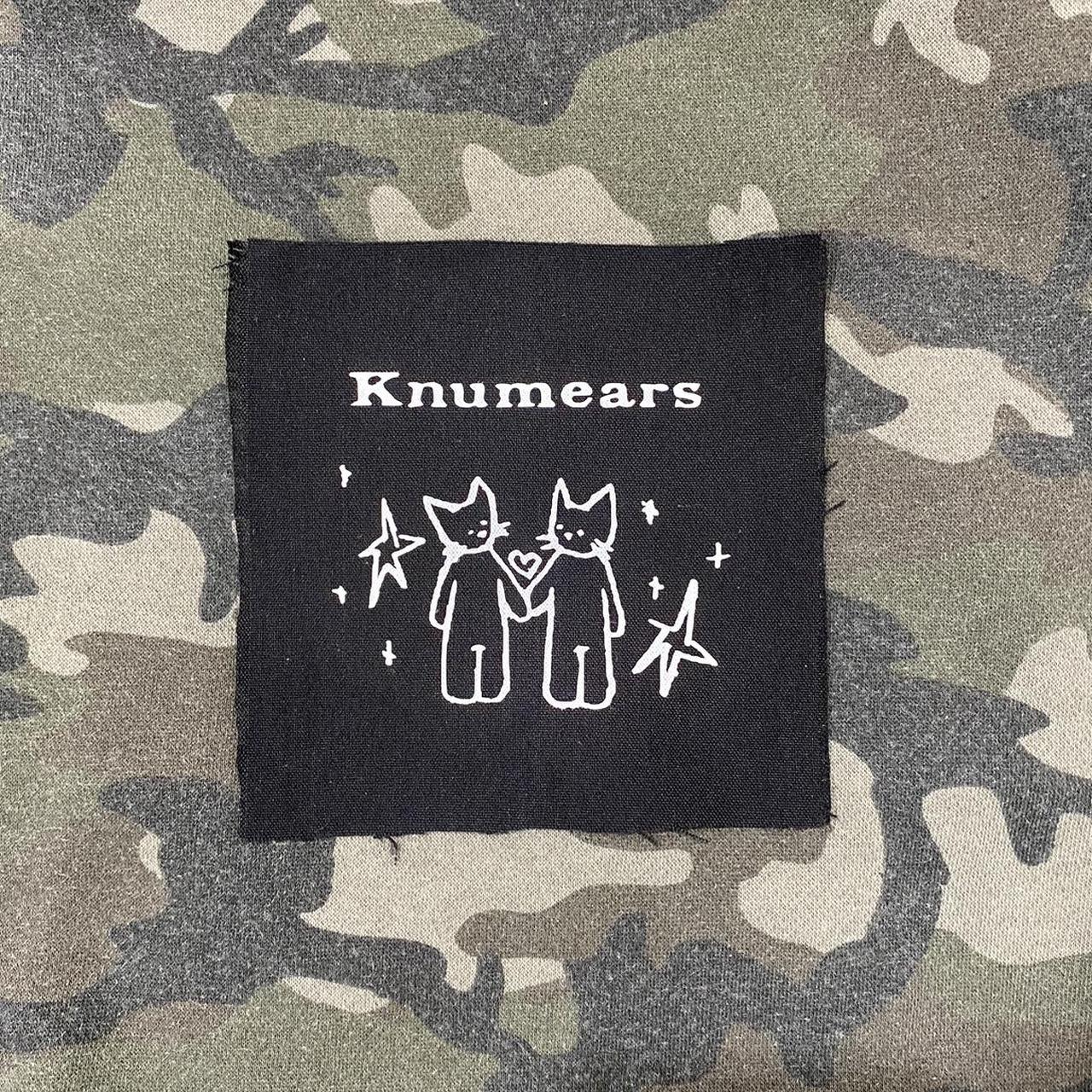 Knumears patch Vinyl 5x5 #screamo #skramz #diy... - Depop