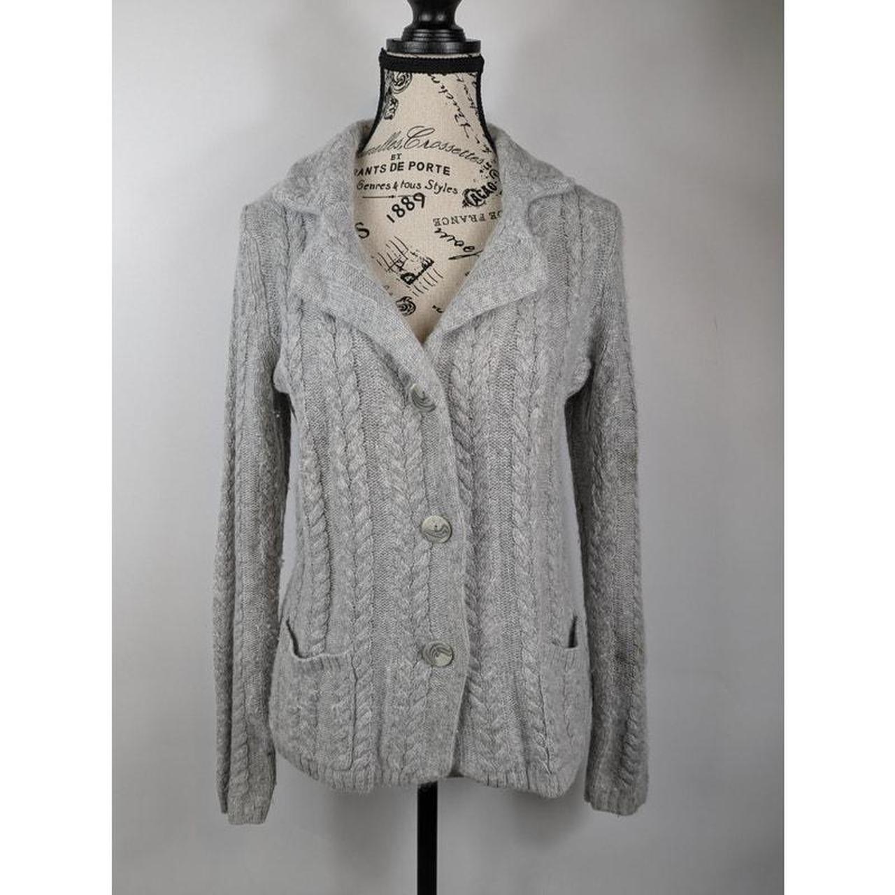 Title Kenar Womens Medium Cardigan Cable Knit. Depop