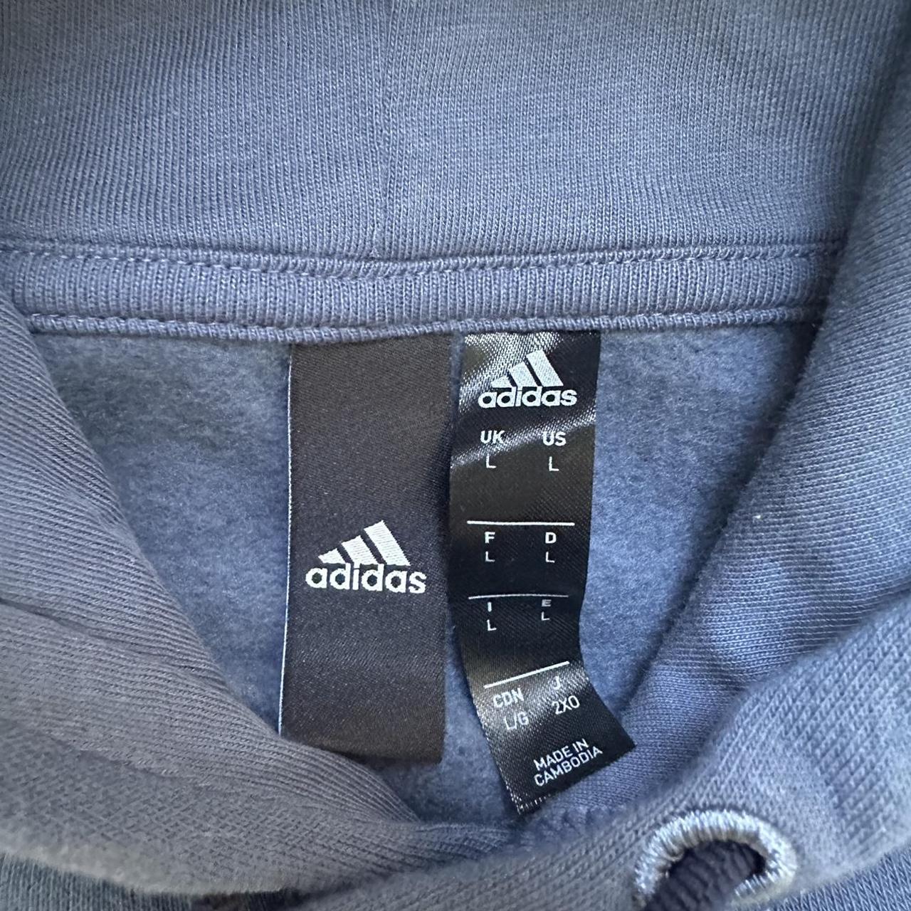 large adidas hoodie, lightly worn #adidas #hoodie... - Depop