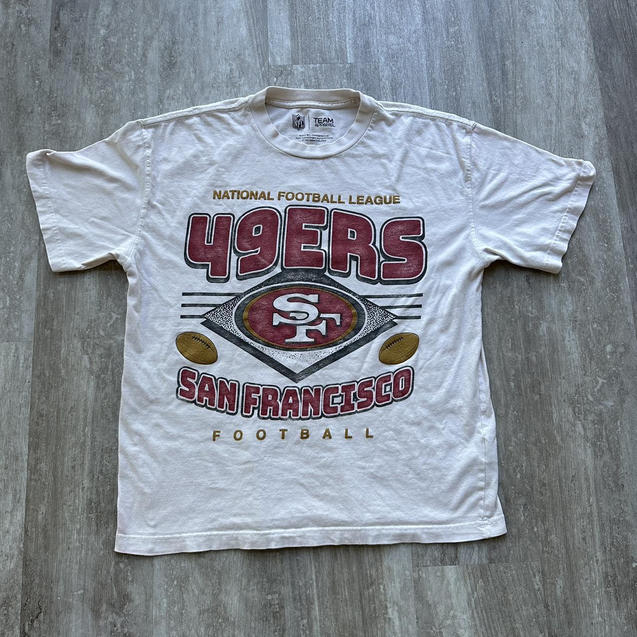 medium abercrombie and fitch 49er vintage graphic... - Depop