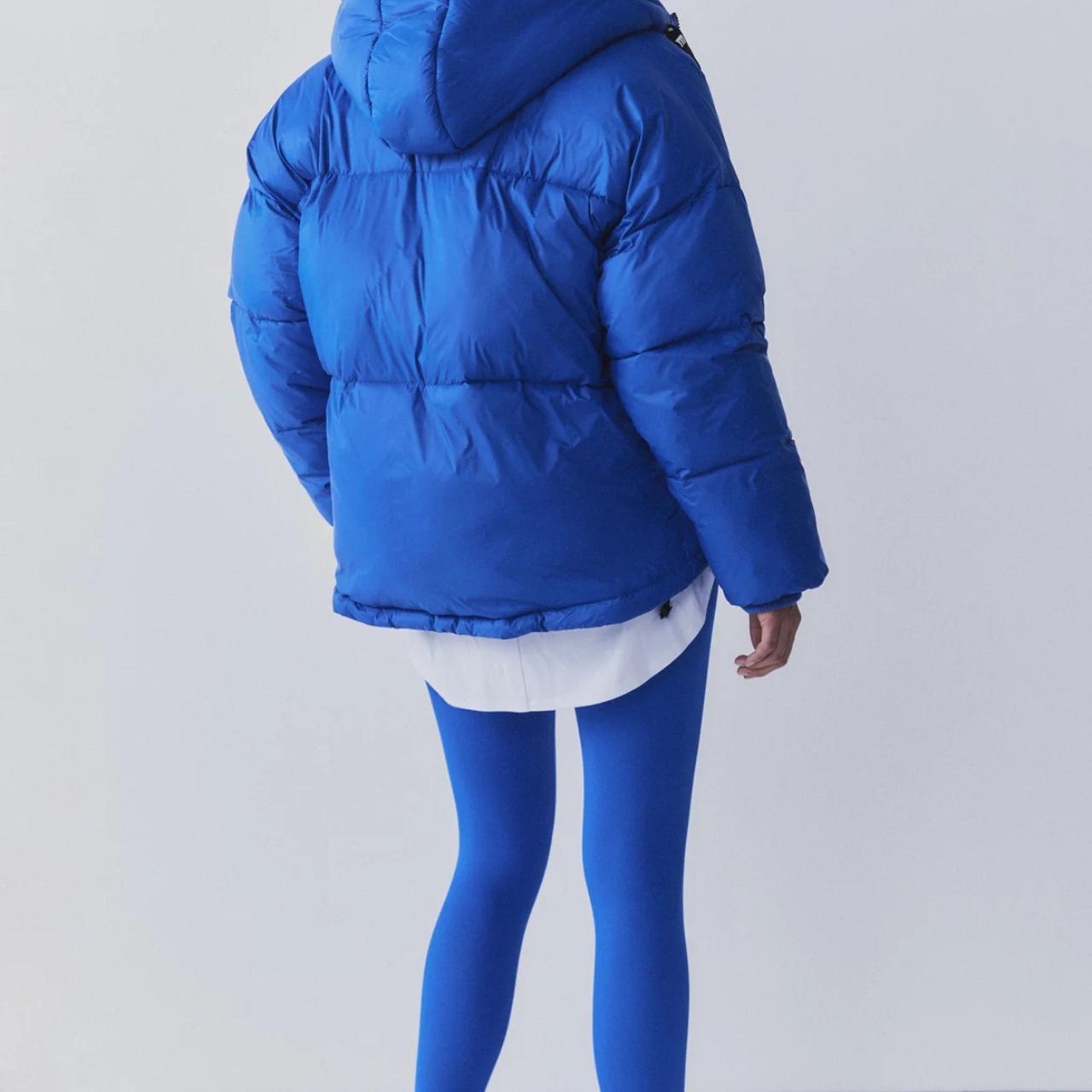 Decjuba D-Luxe Hooded Puffer Jacket Cobalt... - Depop