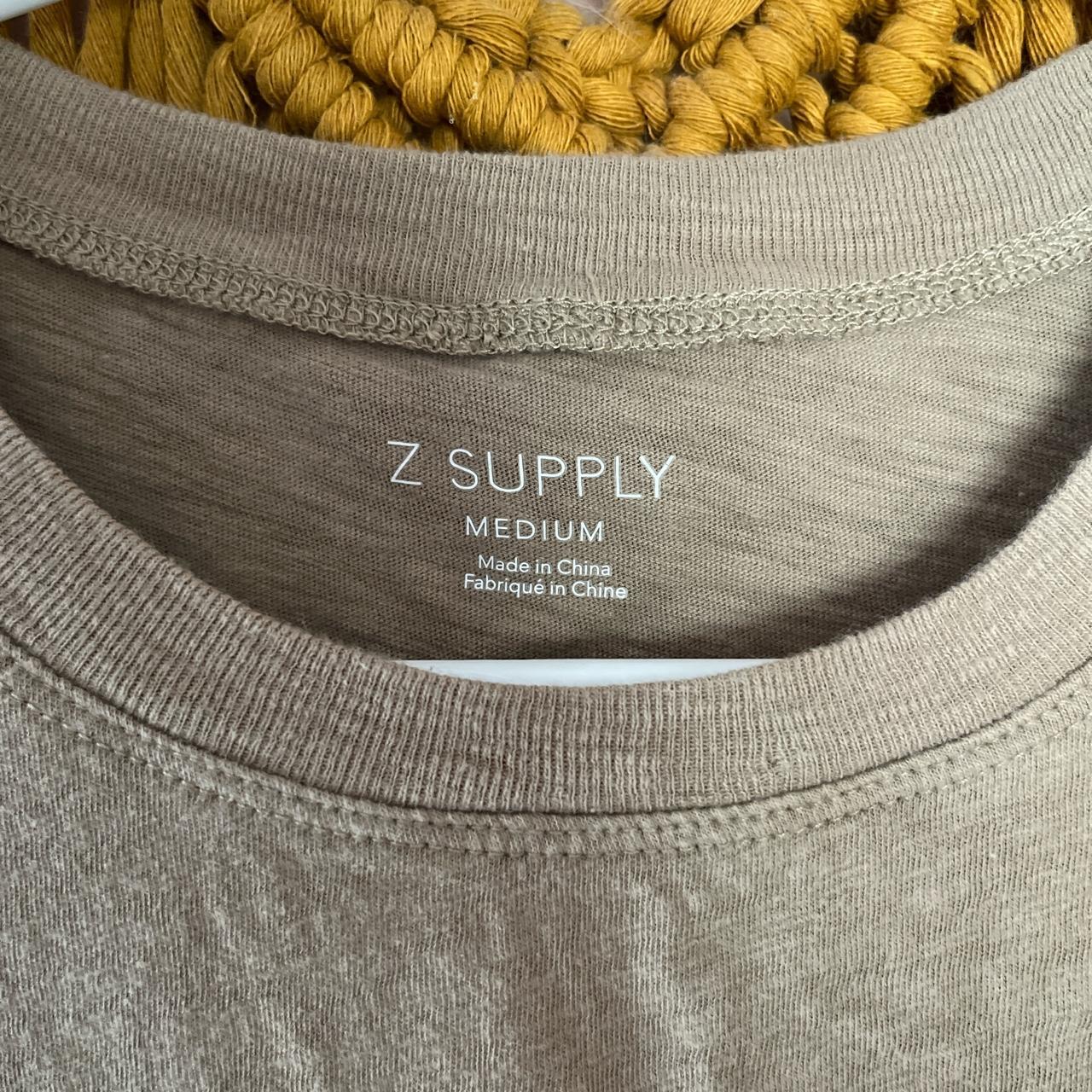 Taupe Z Supply tshirt Size medium, worn once. The... Depop
